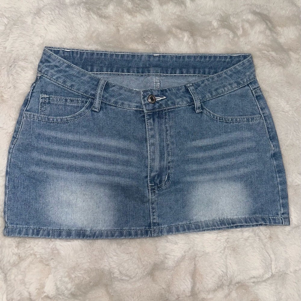 Denim Blue Women's Skirt